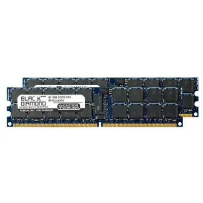 BD1GX2533MDR14 – Black Diamond 2GB Kit (2x1GB) RDIMM 240-Pin Memory