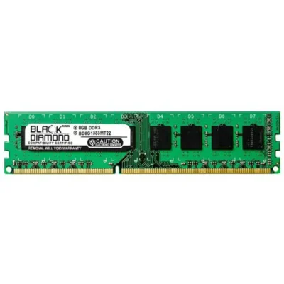 BD8G1333MT22 – Black Diamond 8GB DDR3 1333MHz Non-ECC UDIMM Memory