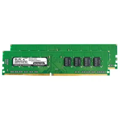 BD8GX22133MQ22 – Black Diamond 16GB Kit (2x8GB) UDIMM 288-Pin Memory